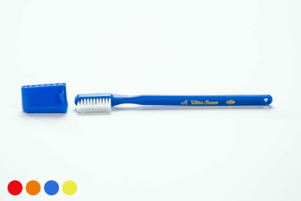 PHB Rx Ultra Suave Blue Toothbrush with Cap | Imprinting Available