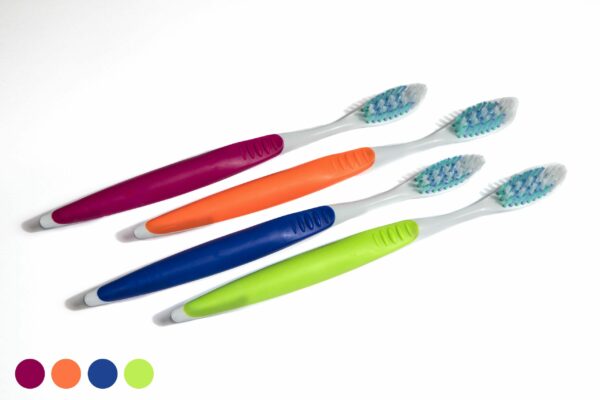 40-Tuft Adult Cross Action Toothbrush | Imprinting Available