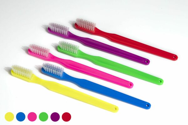 41-Tuft Poly Nylon Adult Toothbrush | Imprinting Available