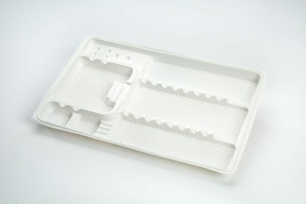 7" x 11" Sectioned Disposable Instrument Tray Liners